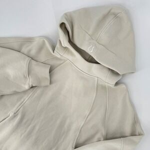 Lululemon Scuba Oversized Funnel Neck Hoodie‎ Bone XS/S LW3IU6S